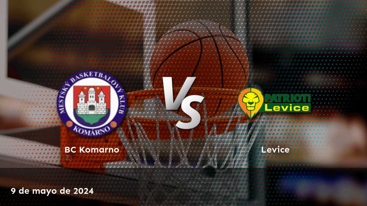 Análisis detallado del partido Levice vs BC Komarno en la Extraliga, con predicciones y cotizaciones para moneyline, over/under y spread. ¡Aprovecha al máximo tus apuestas con Latinvegas!