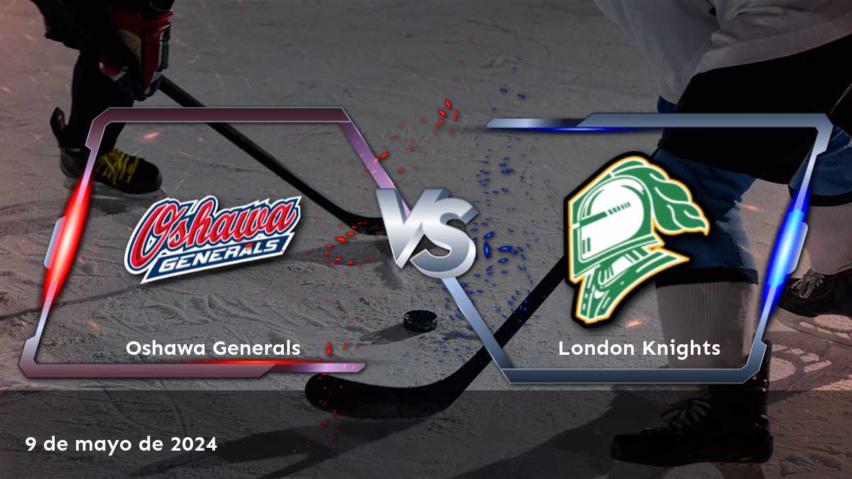 Análisis y predicciones para London Knights vs Oshawa Generals en la OHL. ¡Aprovecha las mejores oportunidades de apuestas con Latinvegas!