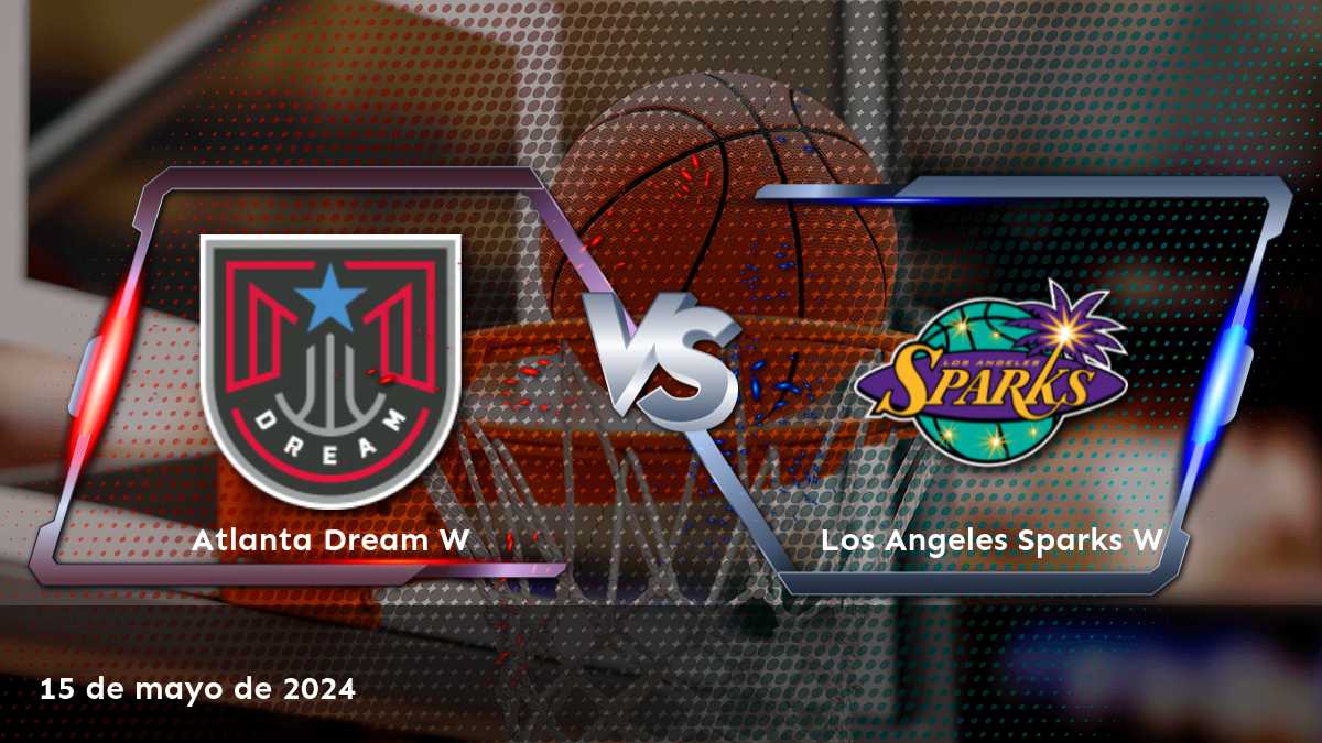 Apuesta en el partido Los Angeles Sparks W vs Atlanta Dream W con Latinvegas. Análisis y predicciones precisas para Moneyline, over/under y spread.