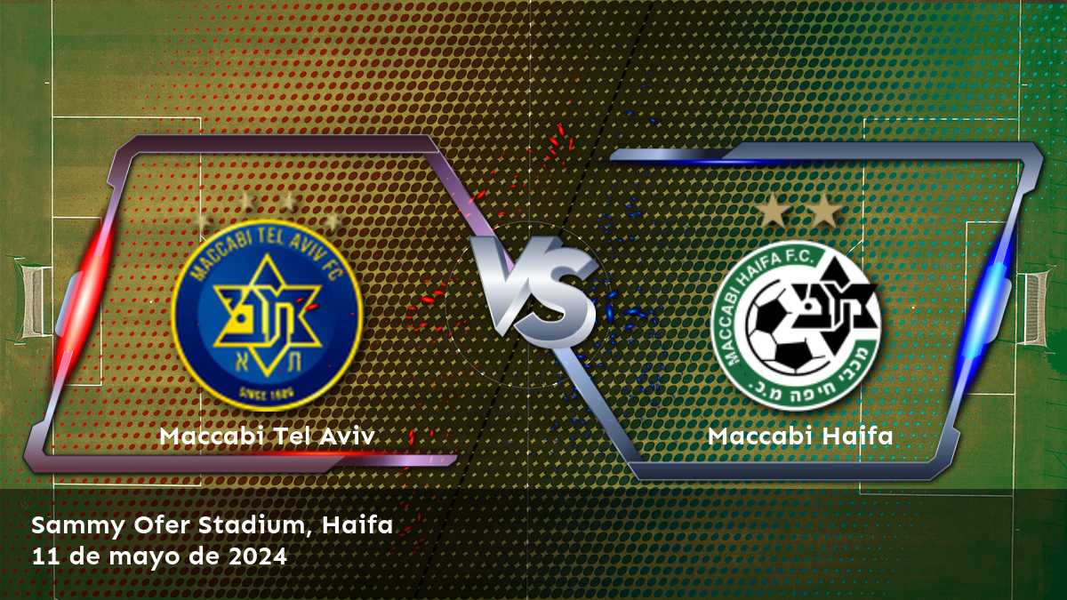 Descubre las mejores opciones de apuesta para Maccabi Haifa vs Maccabi Tel Aviv en Latinvegas. ¡Análisis experto y predicciones AI-driven!