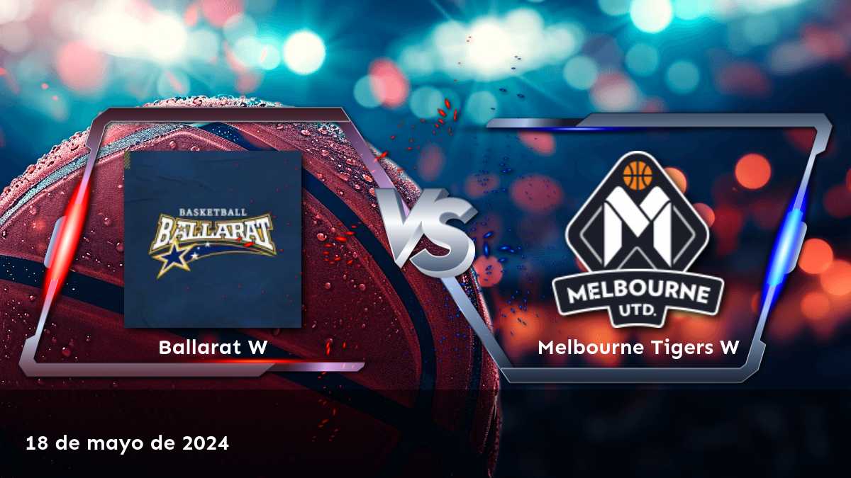 Análisis detallado del partido Melbourne Tigers W vs Ballarat W, incluyendo Moneyline, Over/Under y Spread. ¡Aprovecha al máximo tus oportunidades de apuesta con Latinvegas!