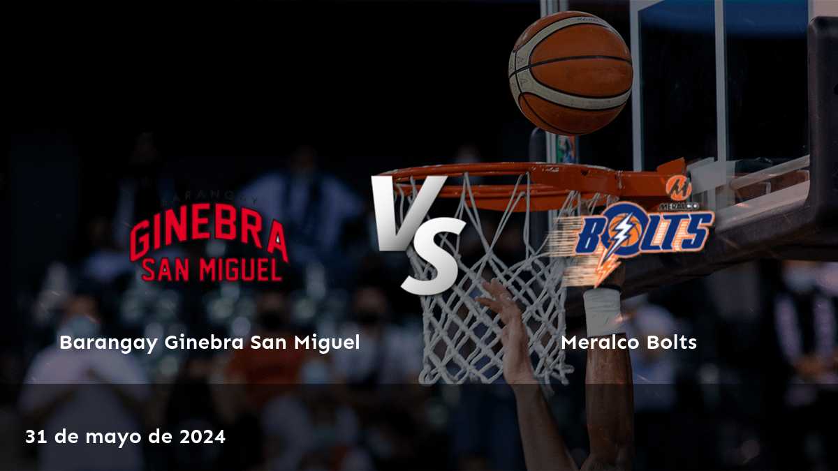 Meralco Bolts vs Barangay Ginebra San Miguel: Análisis y predicciones para la Philippine Cup