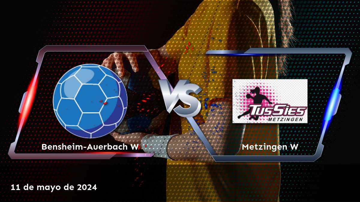 Análisis detallado del partido Metzingen W vs. Bensheim-Auerbach W en la 1. Bundesliga Women.