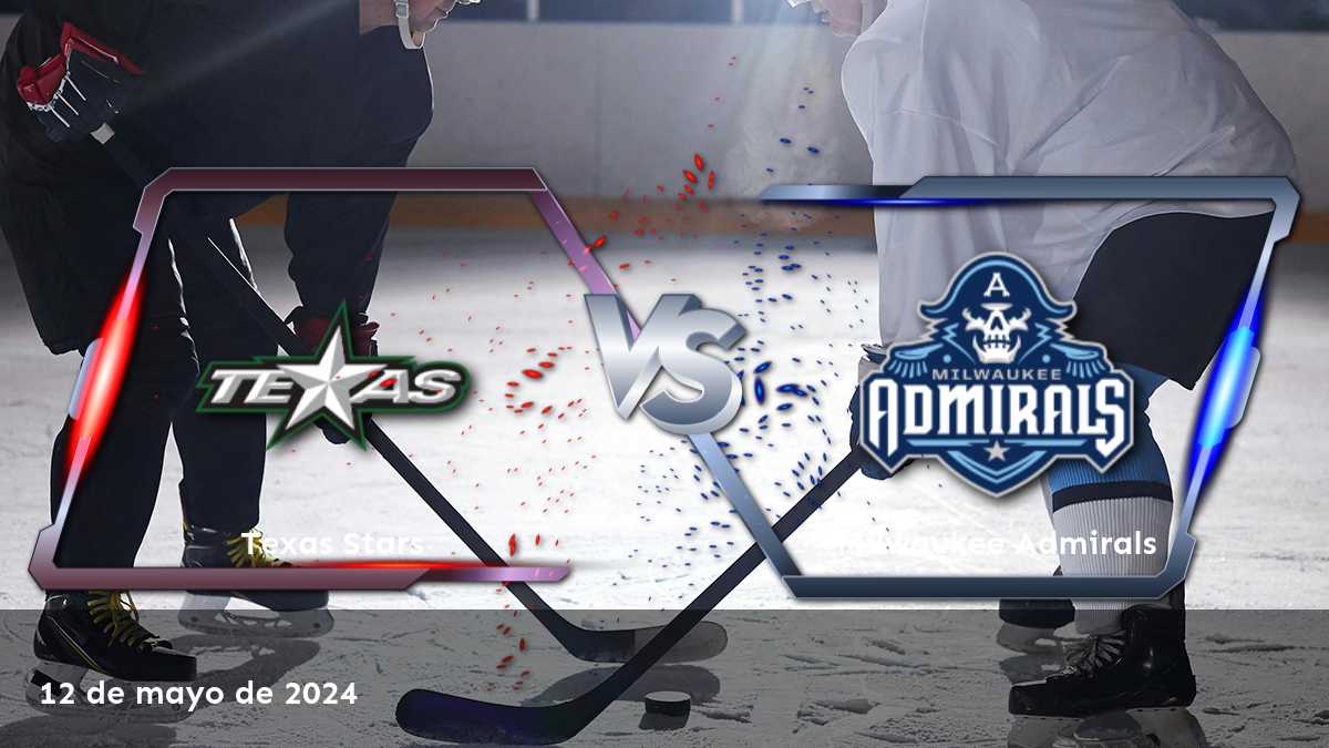 Milwaukee Admirals vs Texas Stars: Análisis de apuestas y predicciones para el partido de hockey AHL del 12 de mayo de 2024.