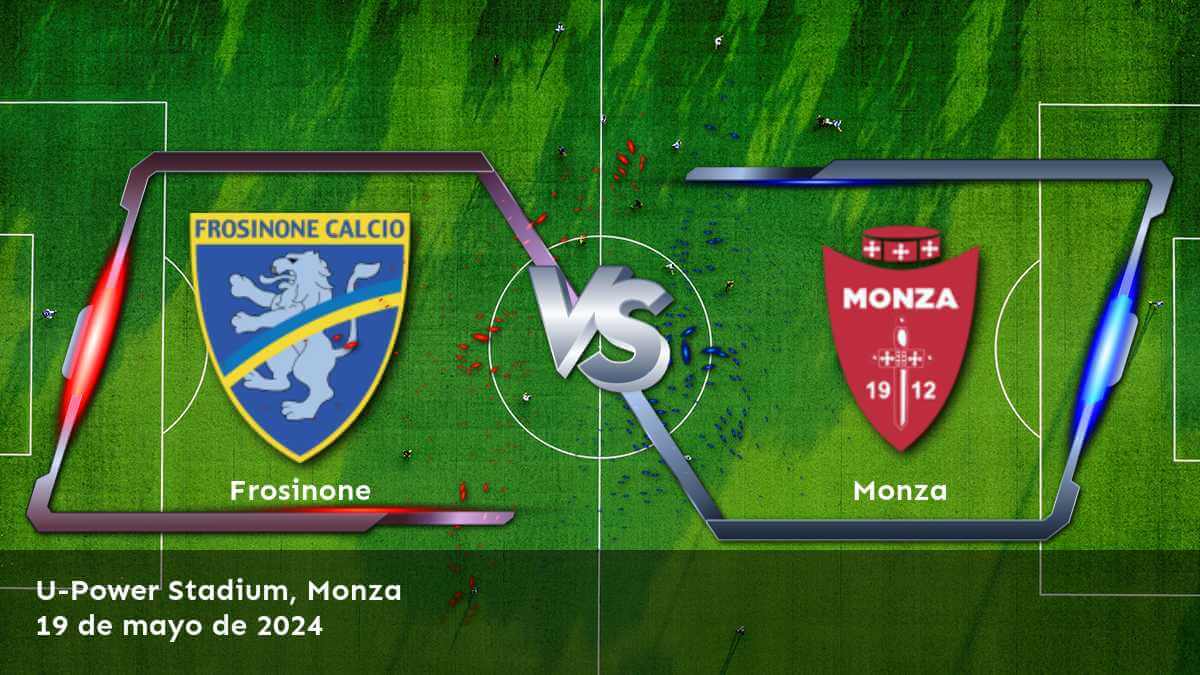 Descubre las mejores apuestas para Monza vs Frosinone en Latinvegas, incluyendo Moneyline, Over/Under y Spread.