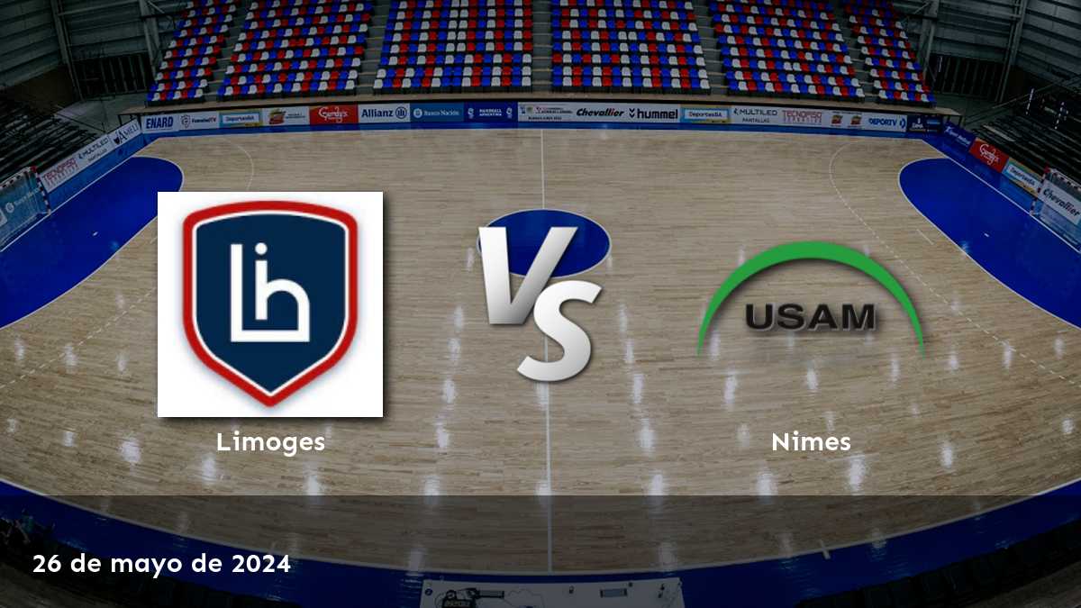 Apuesta en el partido de handball Nimes vs Limoges con Latinvegas y descubre las mejores predicciones y probabilidades para ganar.