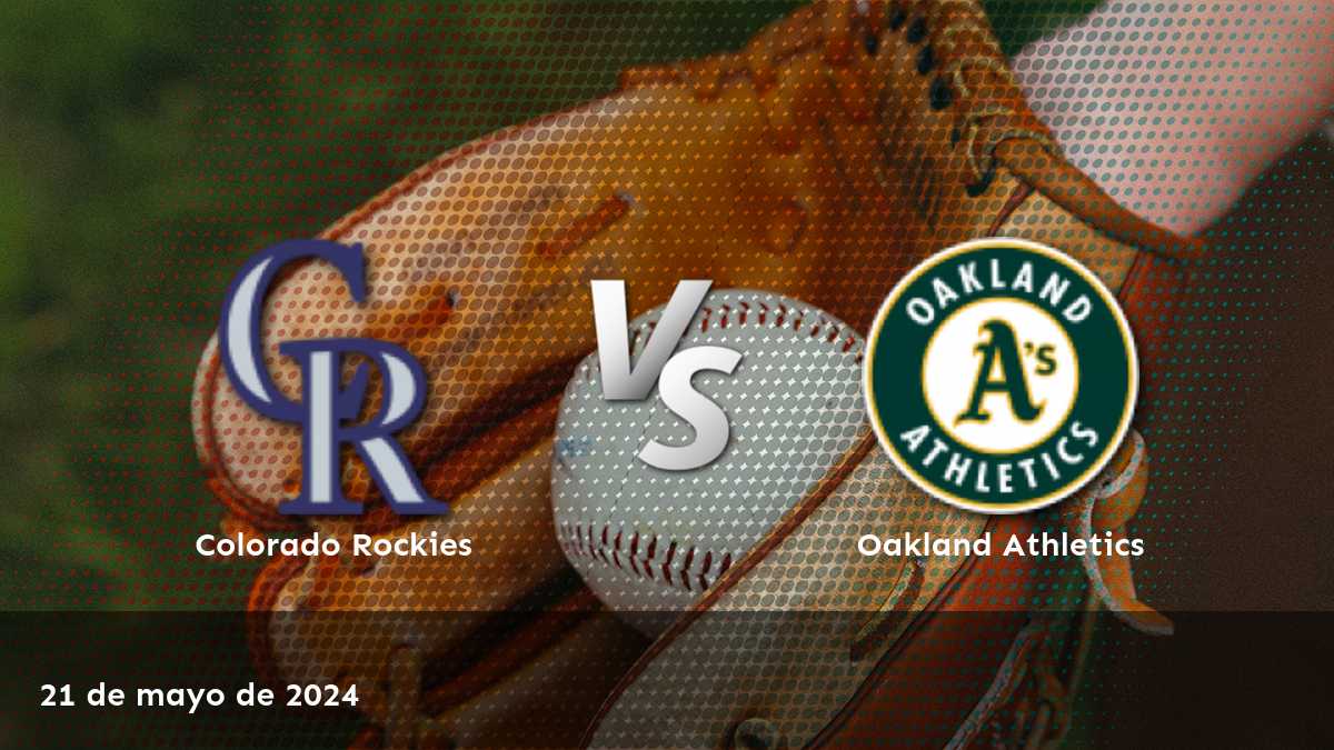 Analiza el partido Oakland Athletics vs Colorado Rockies con Latinvegas y descubre las mejores opciones de apuestas deportivas