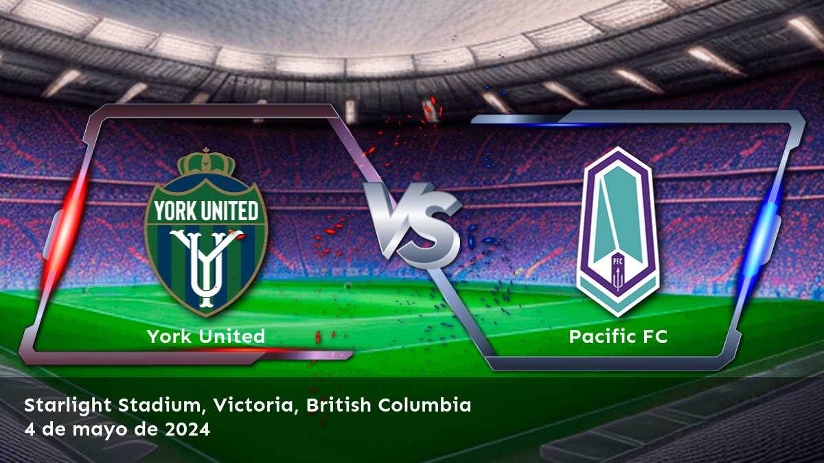 Descubre las mejores apuestas para Pacific FC vs York United en la Canadian Premier League con Latinvegas. Análisis detallado y recomendaciones para ganar.