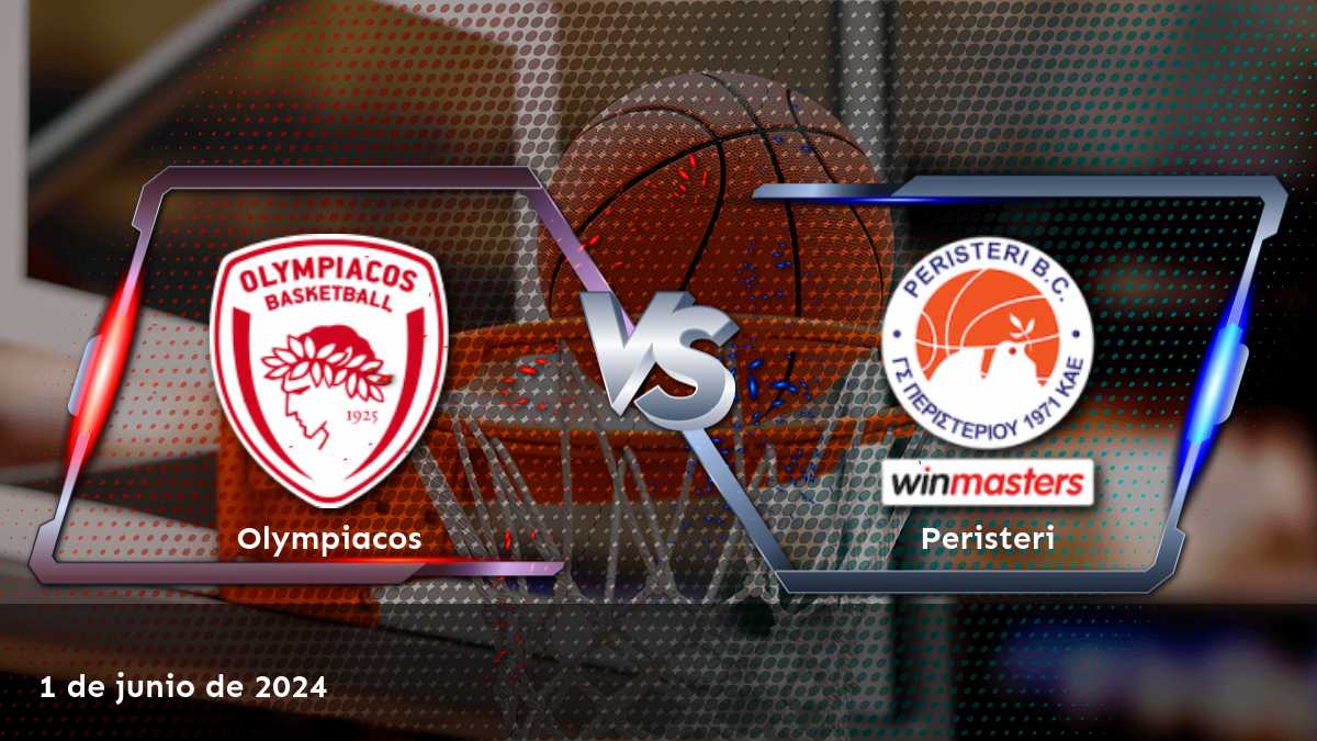 Peristeri vs Olympiacos: Análisis y predicciones para el partido de baloncesto el 1 de junio de 2024. En Latinvegas, encontrará las mejores opciones de apuesta.