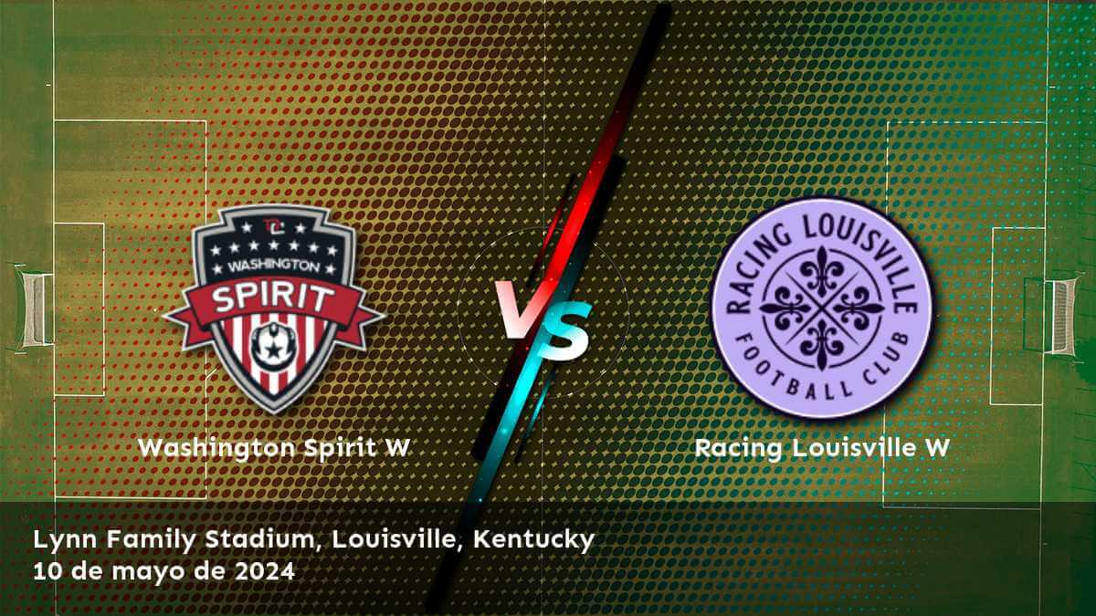 Apuesta por Racing Louisville W vs Washington Spirit W en Latinvegas y encuentra las mejores cuotas para Moneyline, Over/Under y Spread.