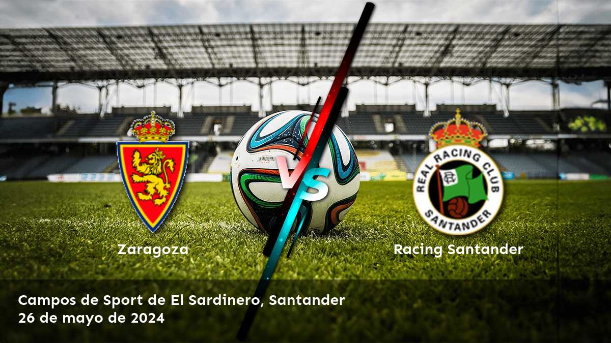 Aprovecha al máximo tus oportunidades de ganar en el partido Racing Santander vs. Zaragoza con las predicciones y análisis de Latinvegas.