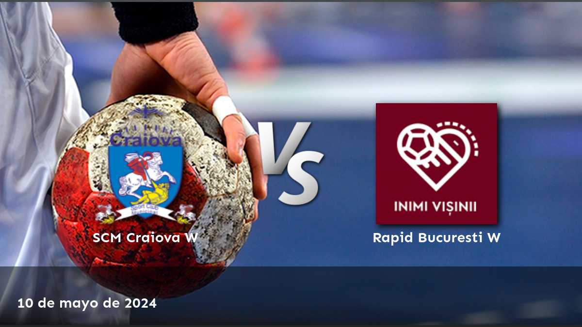 Análisis del partido Rapid Bucuresti W vs. SCM Craiova W con predicciones y odds de apuestas deportivas en Latinvegas.