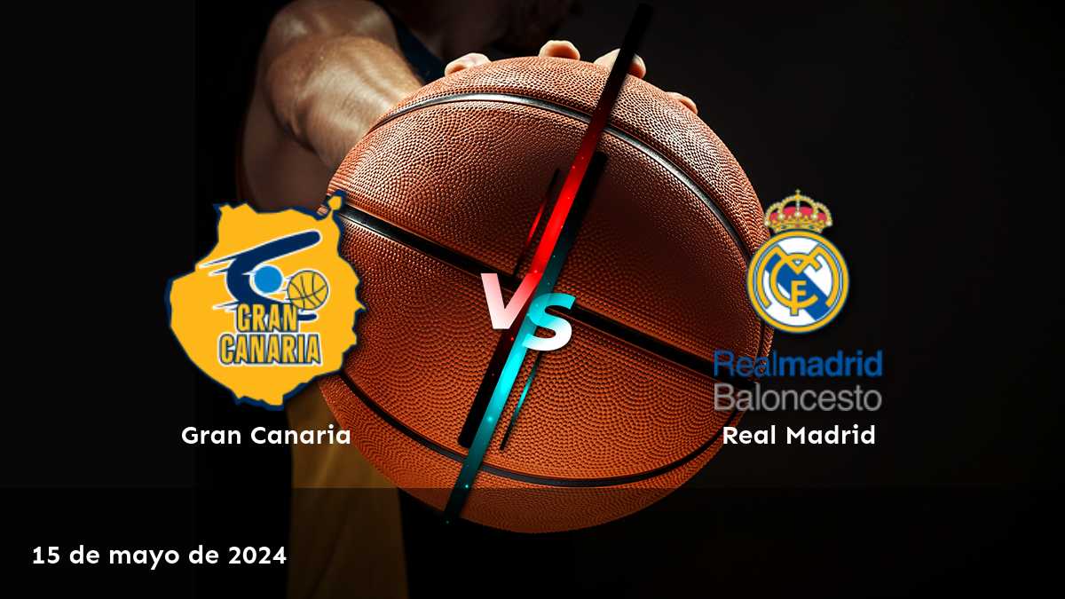 ¡Apostar con confianza! Real Madrid vs Gran Canaria en la liga ACB, con Latinvegas.