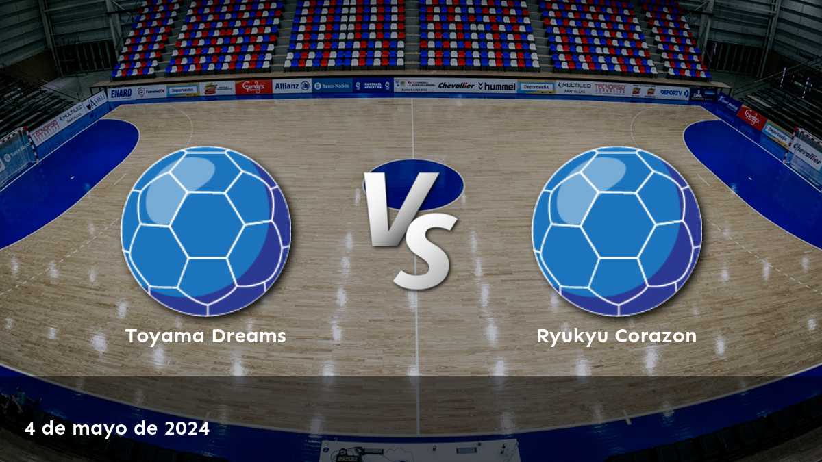 Ryukyu Corazon vs Toyama Dreams: Análisis y predicciones para el partido de handball de la JHL.