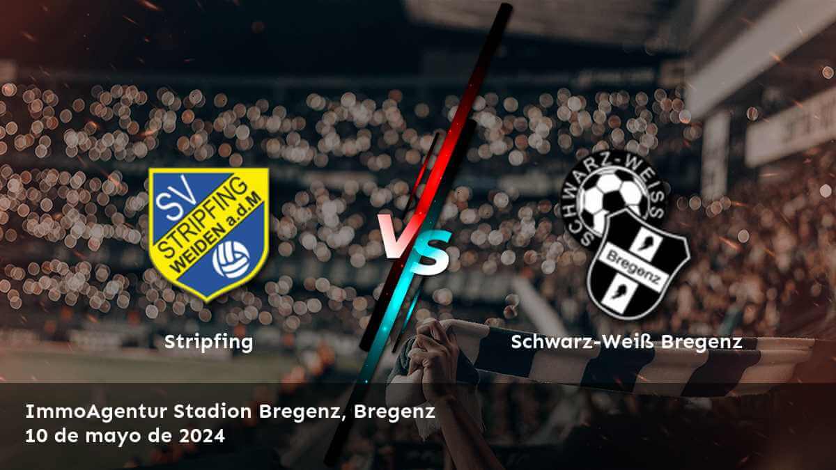 Análisis detallado del partido entre Schwarz-Weiß Bregenz vs Stripfing en la 2. Liga, con opciones de apuesta y predicciones para la moneyline, over/under y spread.