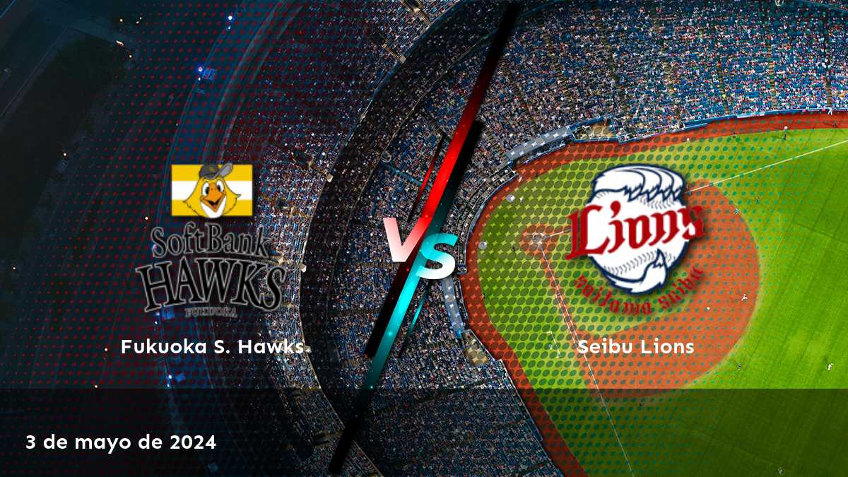 Apuesta en el partido Seibu Lions vs Fukuoka S. Hawks con Latinvegas y descubre las mejores oportunidades de apuesta.