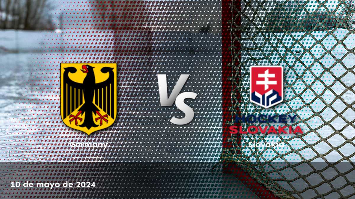 Apuesta en el enfrentamiento entre Slovakia vs Germany en el Campeonato Mundial de Hockey con Latinvegas y aprovecha las mejores odds y predicciones.