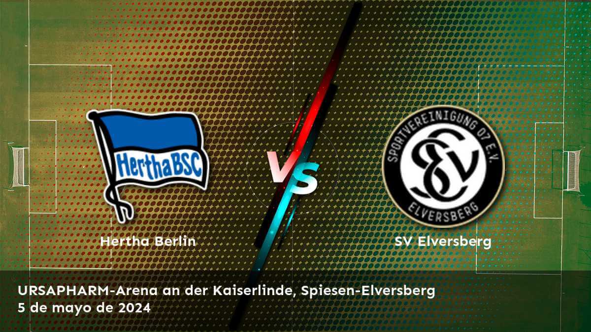 Aprovecha al máximo el partido entre SV Elversberg vs Hertha Berlin en la 2. Bundesliga con las mejores opciones de apuestas en Latinvegas.