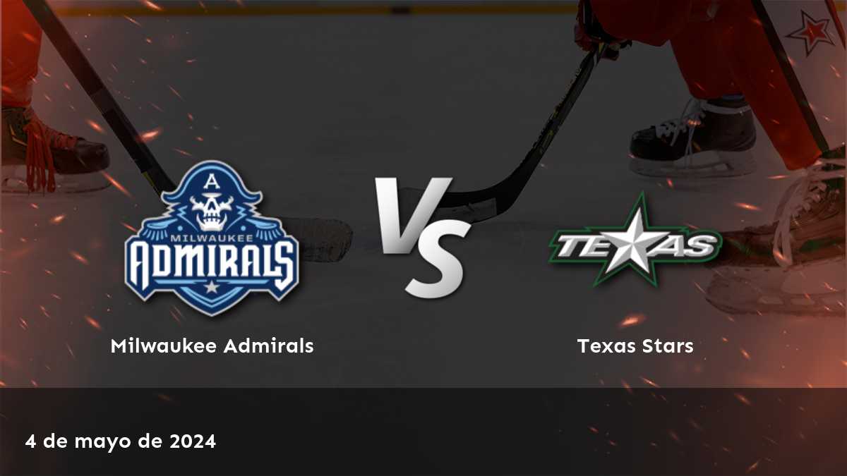 ¡Aprovecha al máximo el partido Texas Stars vs Milwaukee Admirals con las mejores odds y predicciones de Latinvegas!