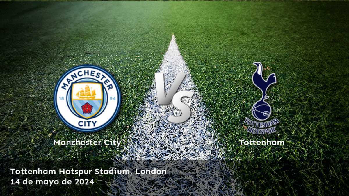 Apuesta en el partido entre Tottenham vs Manchester City en Latinvegas, con las mejores opciones de apuestas deportivas y predicciones AI-driven.