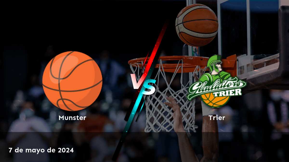 Análisis detallado del partido entre Trier vs. Munster en la Pro A de baloncesto, con odds de Moneyline, over/under y spread.