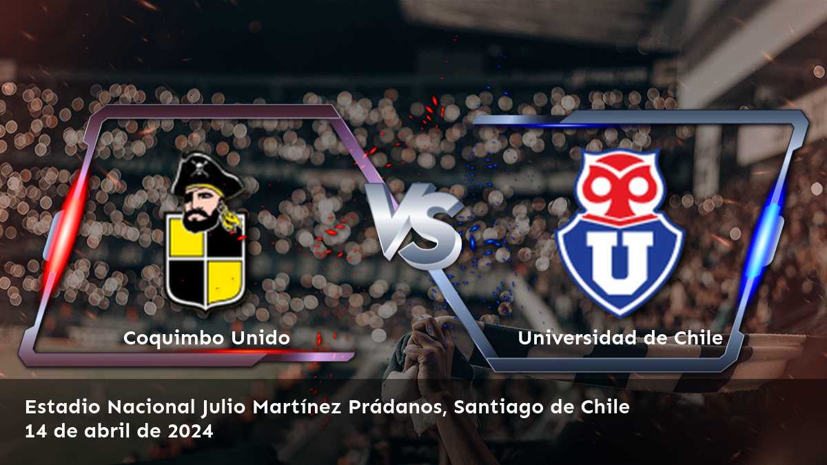 Análisis y predicciones para Universidad de Chile vs Coquimbo Unido en la Primera División.