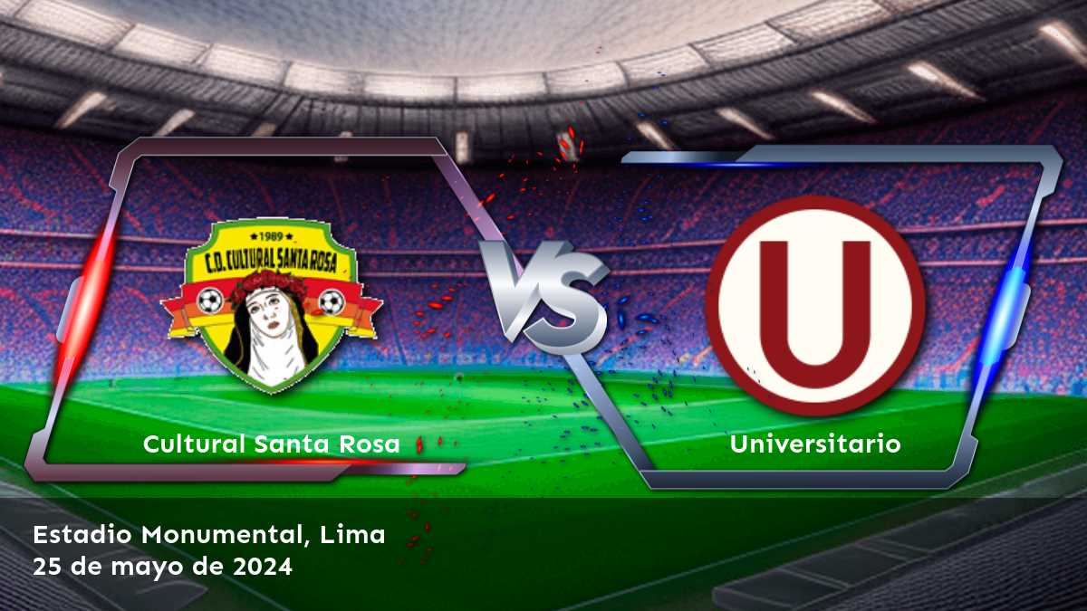 ¡Aprovecha al máximo el partido entre Universitario vs Cultural Santa Rosa con Latinvegas!