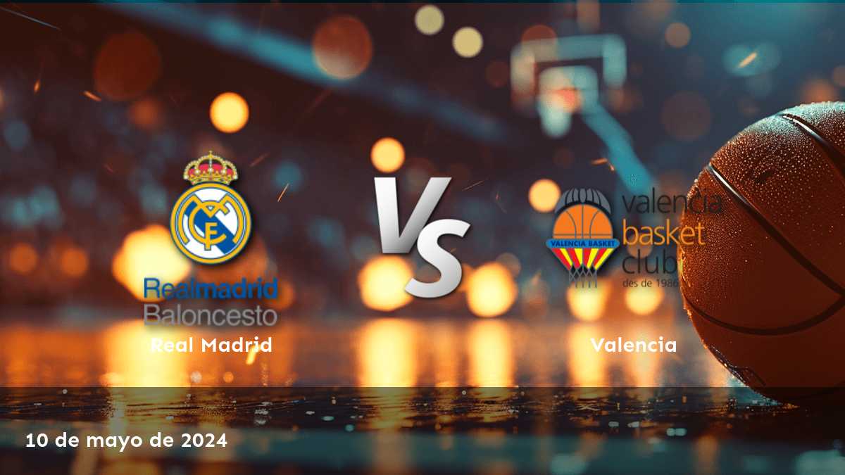 Apuesta en el partido de baloncesto entre Valencia vs. Real Madrid en Latinvegas y encuentra las mejores opciones de apuestas para ganar.