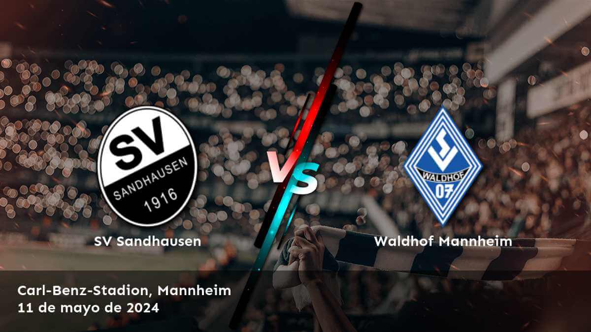 ¡Aprovecha al máximo el partido entre Waldhof Mannheim vs SV Sandhausen con las mejores apuestas y predicciones en Latinvegas!