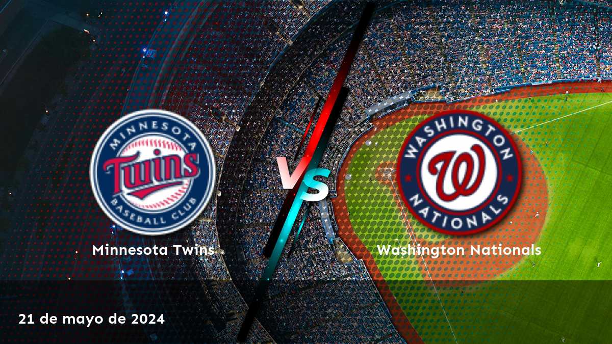 Análisis detallado del partido entre Washington Nationals vs Minnesota Twins, con predicciones y cuotas de Moneyline, over/under y spread.