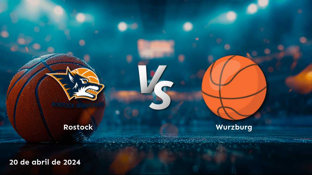 Wurzburg vs Rostock: Análisis de apuestas y predicciones para el partido de baloncesto BBL del 20 de abril de 2024.