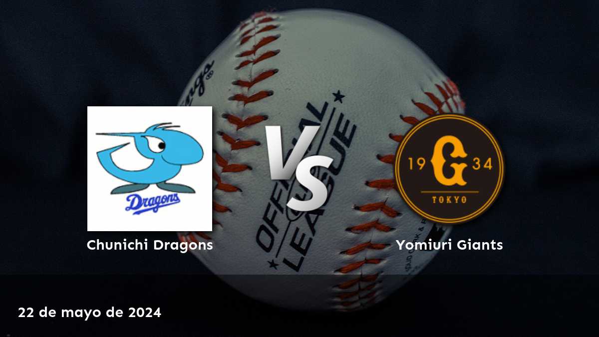 Yomiuri Giants vs Chunichi Dragons: Análisis y predicciones para la partida del 22 de mayo de 2024.