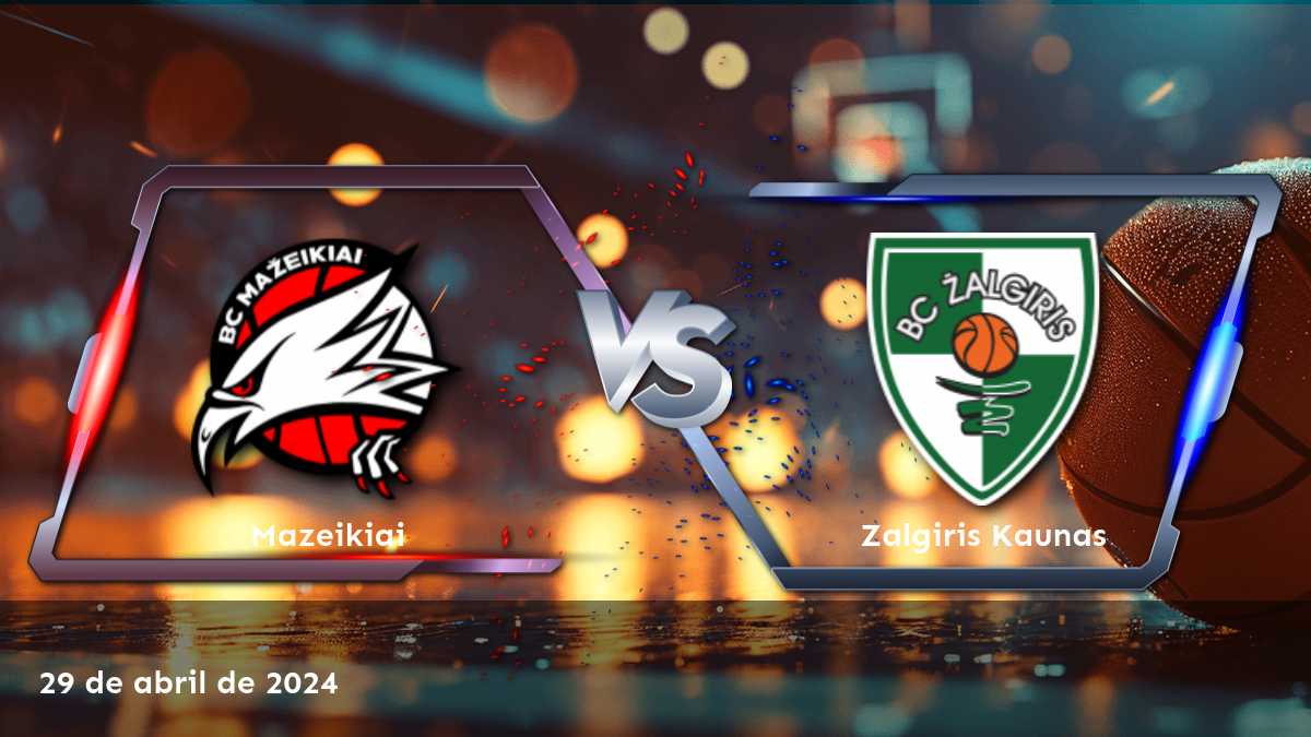 Análisis y predicciones para Zalgiris Kaunas vs Mazeikiai en la Liga LKL. ¡Aprovecha las mejores probabilidades en Latinvegas!