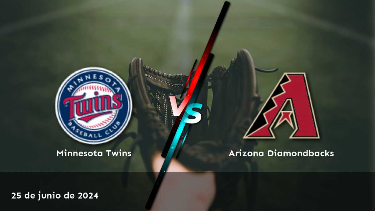 Análisis detallado del partido entre Arizona Diamondbacks vs Minnesota Twins el 25 de junio de 2024. Descubre las oportunidades de apuestas con Latinvegas.