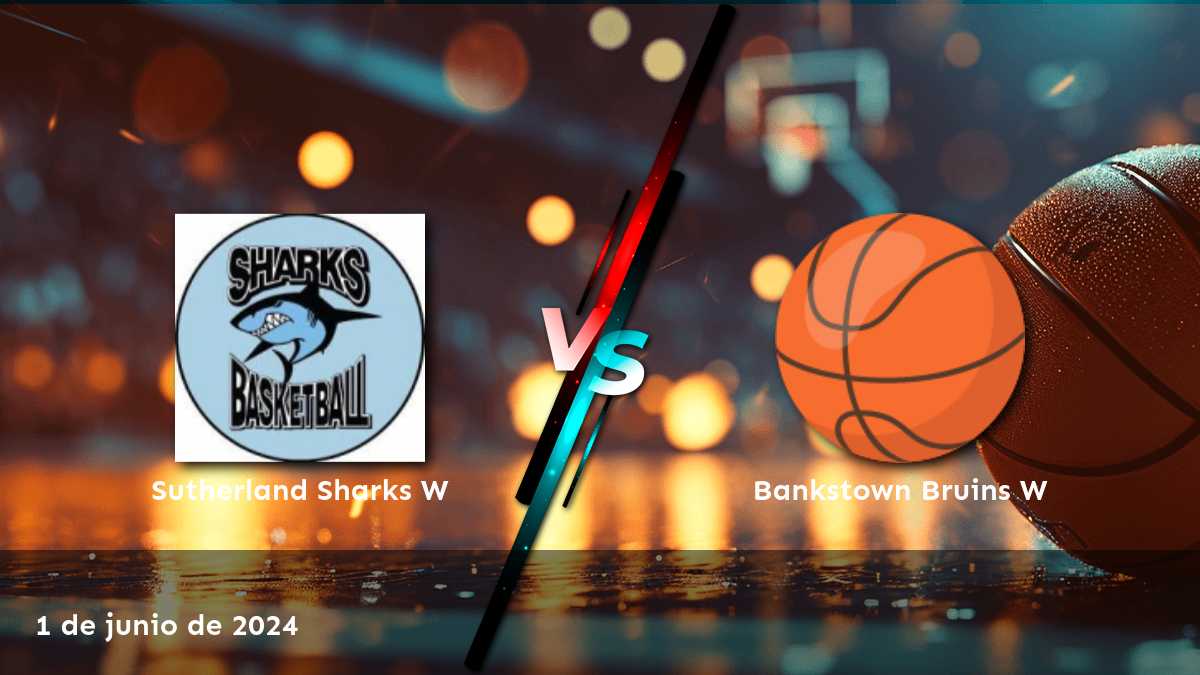 Apuesta en el partido de baloncesto Bankstown Bruins W vs Sutherland Sharks W con Latinvegas, con análisis detallado y predicciones AI-driven.