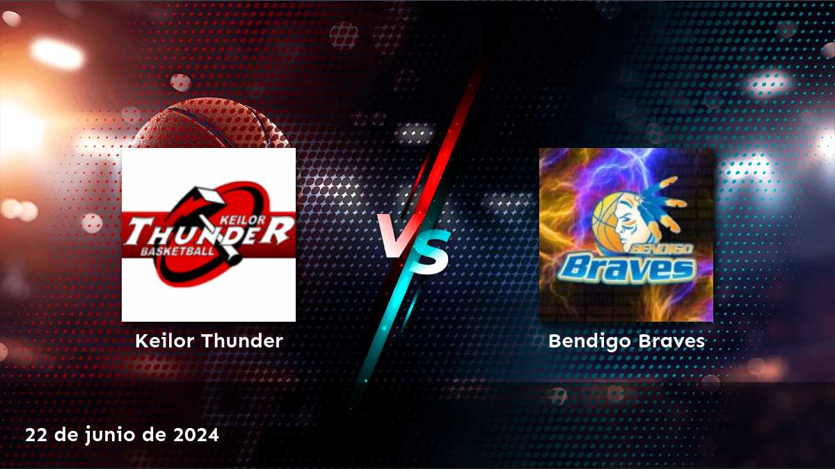 Apuestas en Bendigo Braves vs Keilor Thunder: Análisis y predicciones para el partido de baloncesto NBL1 South el 22 de junio de 2024.