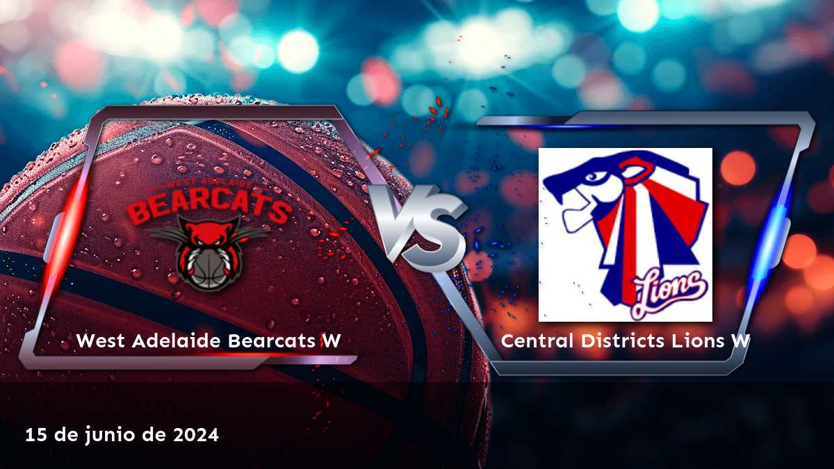 Apuestas en Central Districts Lions W vs West Adelaide Bearcats W: Análisis y predicciones para el partido del 15 de junio de 2024.