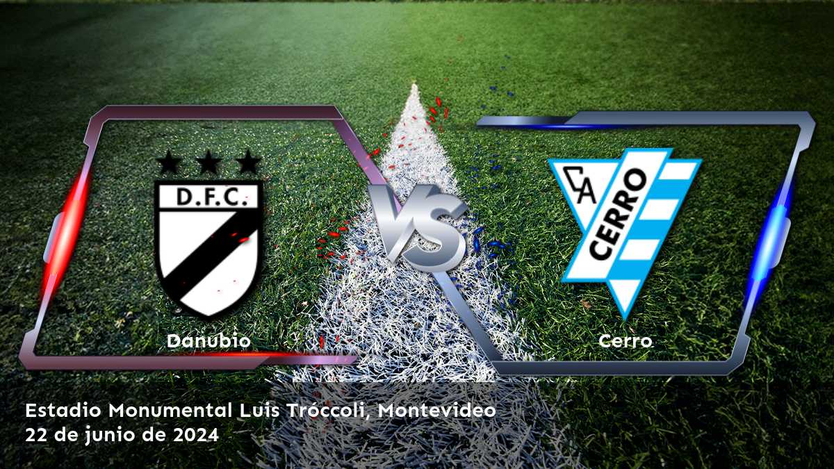 Análisis detallado del partido Cerro vs Danubio en la Primera División - Apertura. Predicciones y recomendaciones para la Moneyline, Over/Under y Spread.