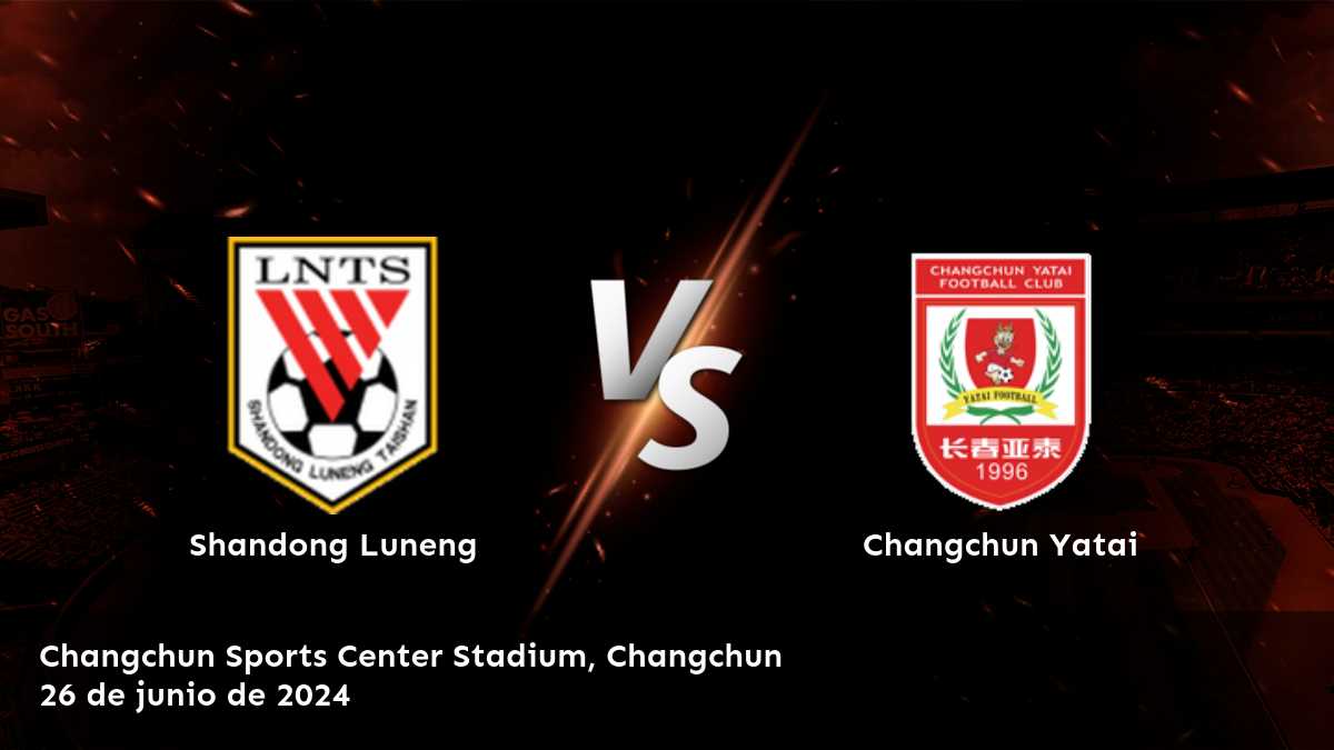 Descubre las mejores opciones de apuesta para Changchun Yatai vs Shandong Luneng con Latinvegas. ¡Análisis detallado y predicciones AI-driven!