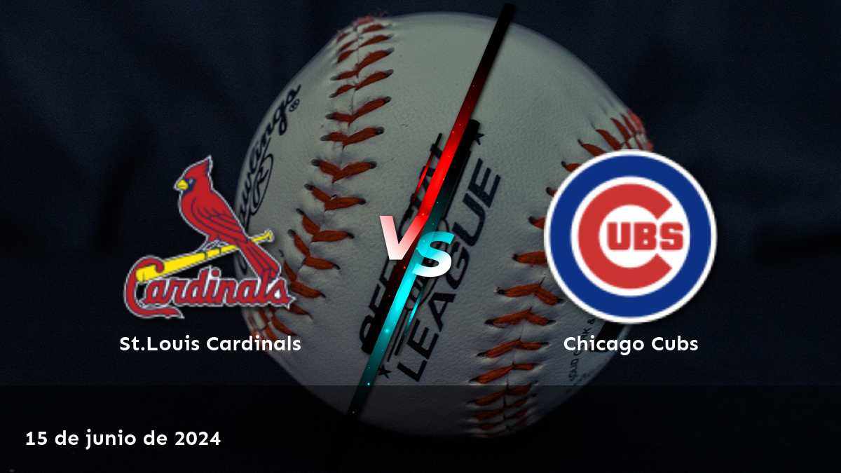 Chicago Cubs vs St.Louis Cardinals - 15 de junio de 2024. Análisis y predicciones para el partido de béisbol de la MLB.