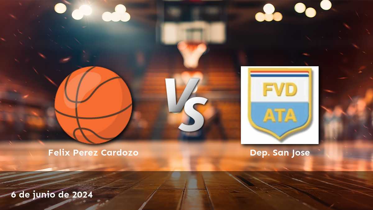 ¡Aprovecha las mejores cuotas para Dep. San Jose vs Felix Perez Cardozo en Latinvegas!