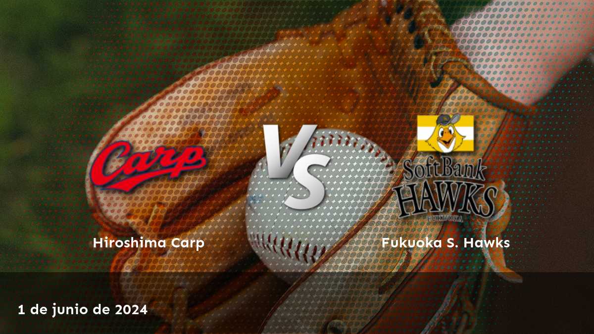 Fukuoka S. Hawks vs Hiroshima Carp: Análisis y predicciones para el partido del 1 de junio de 2024 en la NPB.