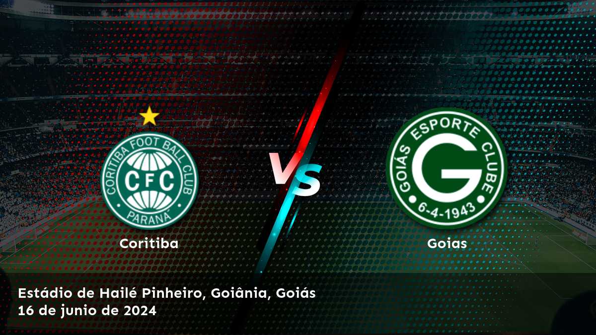 Goias vs Coritiba, Serie B, 16 de junio de 2024, apuestas deportivas y predicciones en Latinvegas.