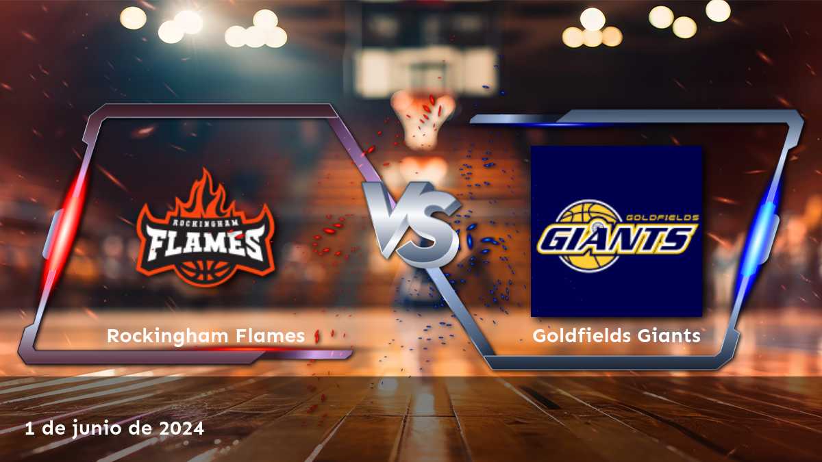 Aprovecha al máximo el partido Goldfields Giants vs Rockingham Flames con las predicciones y análisis de Latinvegas.