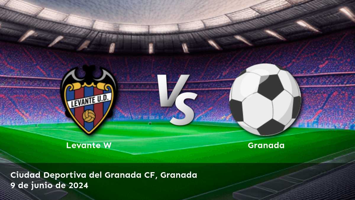 Descubre las mejores opciones de apuesta para el partido Granada vs Levante W en la liga Primera División Femenina.