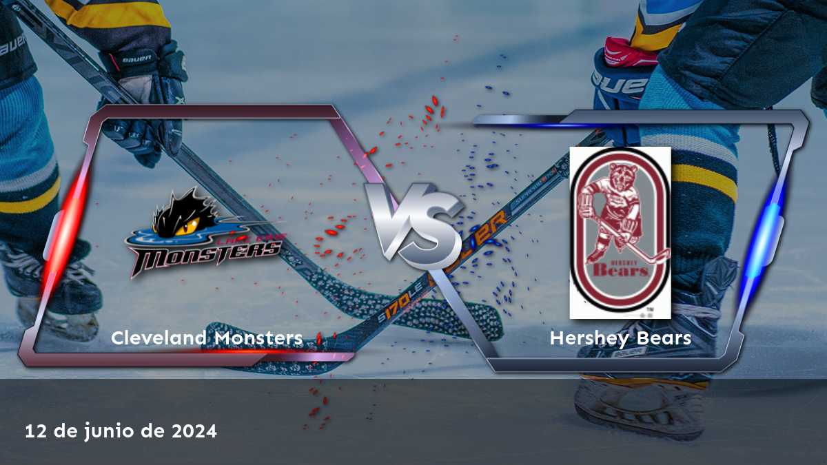 Aprovecha al máximo el partido entre Hershey Bears vs Cleveland Monsters con nuestras predicciones y análisis expertos en Latinvegas.