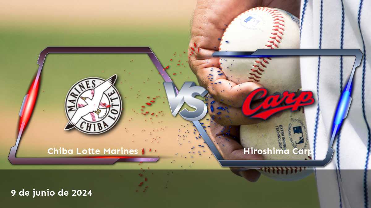 Hiroshima Carp vs Chiba Lotte Marines: Análisis y predicciones para el partido del 9 de junio de 2024. ¡Aprovecha al máximo tus apuestas con Latinvegas!