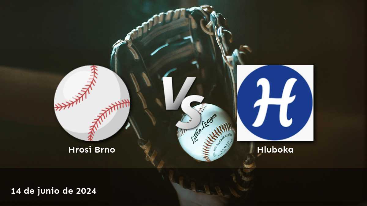 Hluboka vs Hrosi Brno: Análisis y predicciones para el partido de béisbol del 14 de junio de 2024