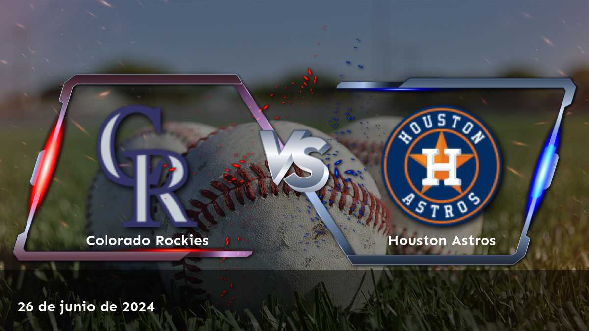 Analiza las oportunidades de apuesta para Houston Astros vs Colorado Rockies en Latinvegas.