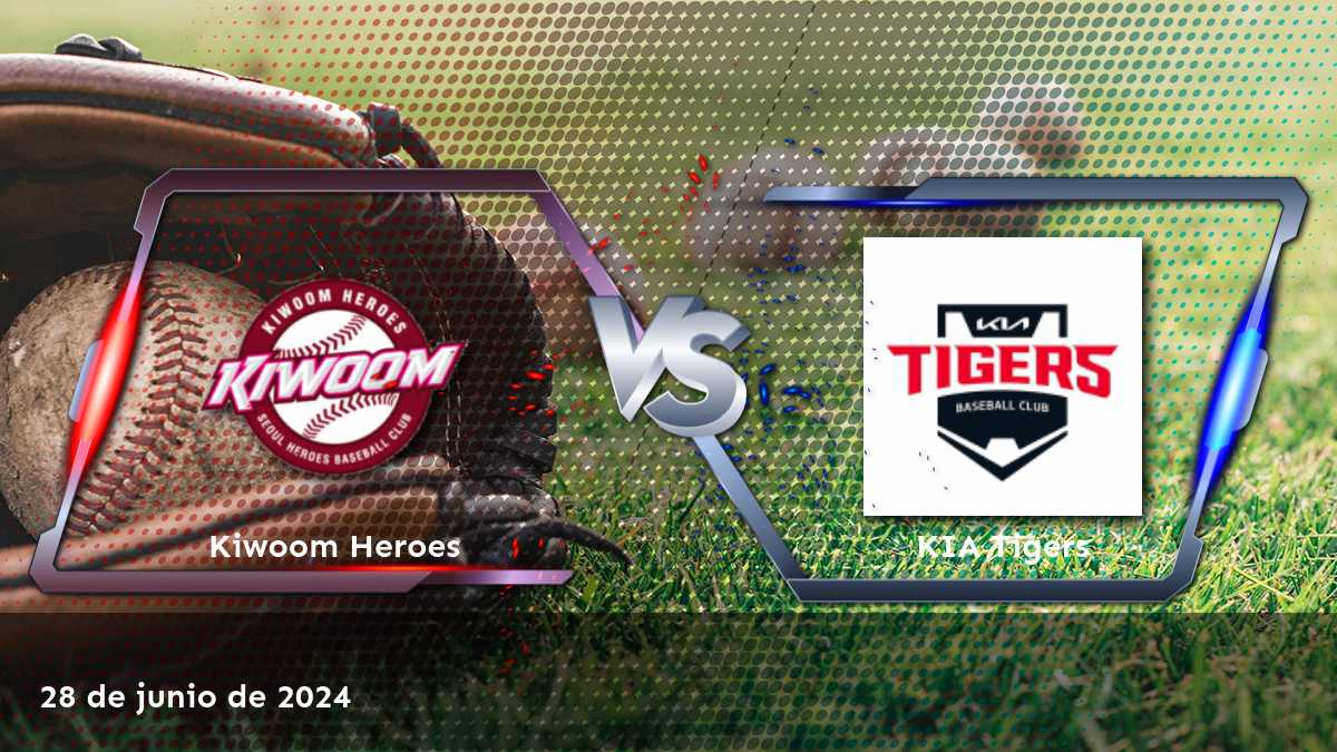 Análisis del partido KIA Tigers vs Kiwoom Heroes en la KBO el 28/6/2024. Descubre las mejores opciones de apuesta con Latinvegas.